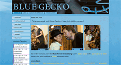 Desktop Screenshot of bluegecko.at