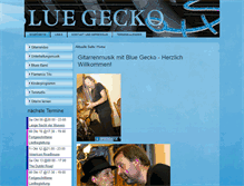 Tablet Screenshot of bluegecko.at
